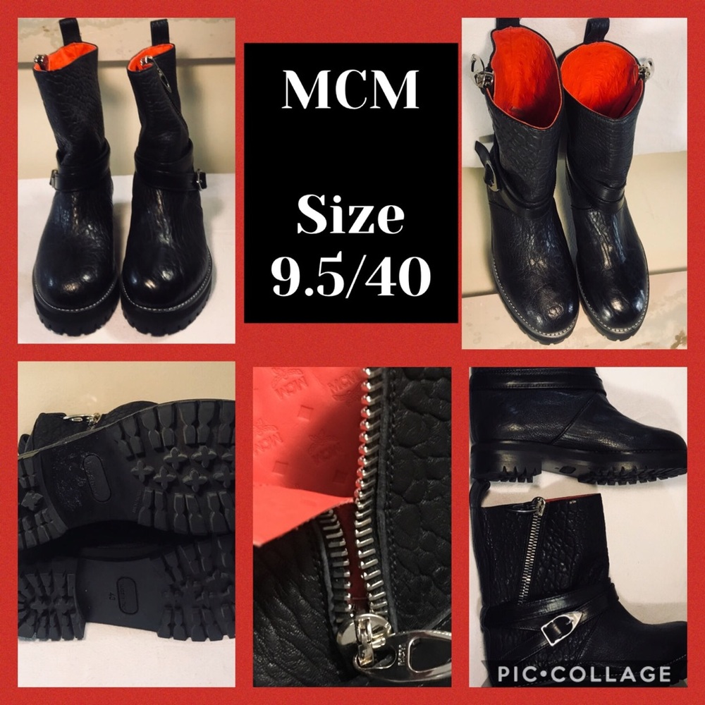 MCM 9.5 Women's Moto Boots